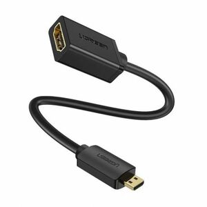 Ugreen 20134 adaptér Micro HDMI - HDMI M/F 4K, čierny (20134) vyobraziť