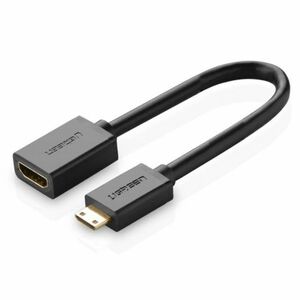 Ugreen 20137 adaptér Mini HDMI - HDMI, M/F, čierny (20137) vyobraziť