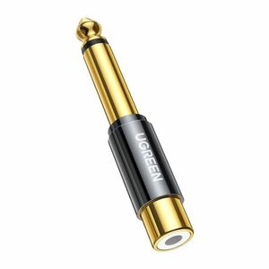 Ugreen AV169 adaptér 6.35mm jack / RCA M/F, zlatý (AV169) vyobraziť