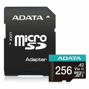 ADATA V30S/micro SDXC/256GB/UHS-I U3 / Class 10/+ Adaptér vyobraziť