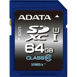 ADATA/SDXC/64GB/UHS-I U1 / Class 10 vyobraziť