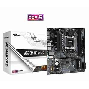 ASRock MB Sc AM5 A620-HDV/M.2+, AMD A620, 2xDDR5, HDMI, DP vyobraziť