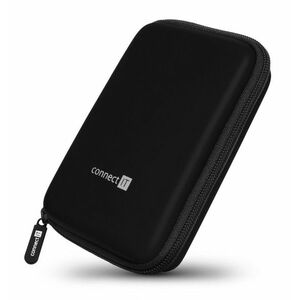 CONNECT IT HardShellProtect pevné škrupinové ochranné púzdro na 2, 5" HDD, čierne vyobraziť