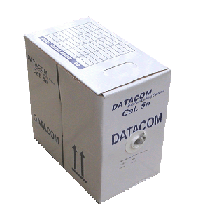 DATACOM UTP Cat5e PVC kábel 305m (lanko) čierny vyobraziť