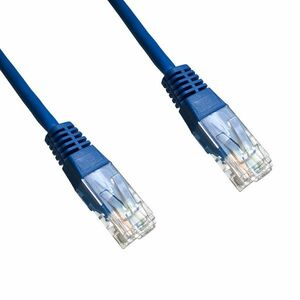 DATACOM patch cord UTP cat5e 3M modrý vyobraziť