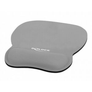 Delock Ergonomická podložka pod myš s opierkou zápästia šedá 245 x 206 mm vyobraziť