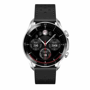 Garett Smartwatch V10 Silver-black leather vyobraziť