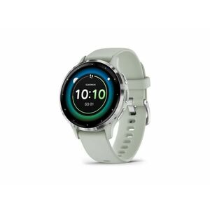 Garmin Venu® 3S, Silver/Sage grey, Silicone band vyobraziť