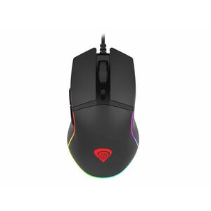 Genesis herná optická myš KRYPTON 220/RGB/6400 DPI/Herná/Optická/6 000 DPI/Drôtová USB/Čierna vyobraziť