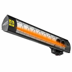 Infra žiarič (ohrievač) NEO TOOLS 90-031, 2000W, IP55, Golden Halogen Lamp, na vyhrievanie podláh a priestorov skladov a stavenísk vyobraziť