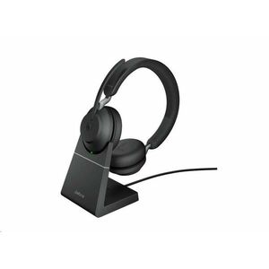 Jabra náhlavná súprava so stojanom Evolve2 65, Link 380c MS, stereo, čierna vyobraziť