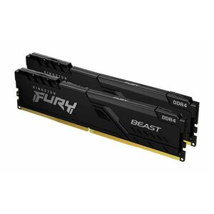 KINGSTON 8GB 2666MHz DDR4 CL16 DIMM (Kit of 2) FURY Beast Black vyobraziť