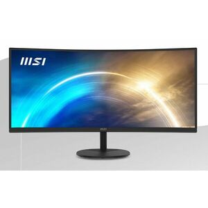 MSI monitor PRO MP341CQ, 34" zakrivený /3440x1440 (UWQHD)/VA LED/1ms/3000: 1/300cd/m2/100Hz /2 x HDMI/DP/čierny vyobraziť