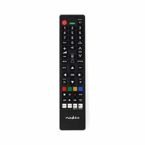 Nedis TVRC45PASHBK - Náhradný Diaľkový Ovládač | Panasonic / Sharp TV | Predprogramovaný | Čierna vyobraziť