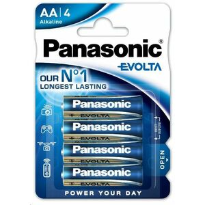 PANASONIC Alkalické batérie EVOLTA Platinum LR6EGE/4BP AA 1, 5V (Blister 4ks) vyobraziť