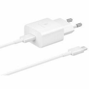 EP-T1510XWE Samsung USB-C Cestovní nabíječka 15W White + USB-C Datový Kabel vyobraziť