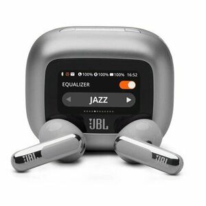 JBL Live Flex 3 strieborné vyobraziť