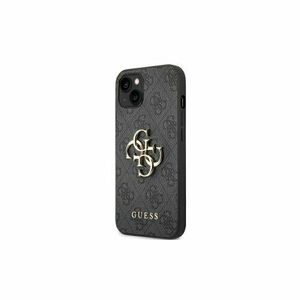 Guess case for iPhone 14 6, 1" GUHCP14S4GMGGR gray PU Leather 4G Big Metal Logo vyobraziť