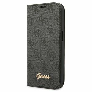 Guess PC/TPU 4G Metal Camera Outline Book Pouzdro pro iPhone 14 Pro Black vyobraziť