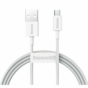 Baseus CAMYS-02 Superior Fast Charging Datový Kabel MicroUSB 2A 1m White vyobraziť