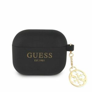 Guess 4G Charms Silikonové Pouzdro pro Airpods 3 Black vyobraziť