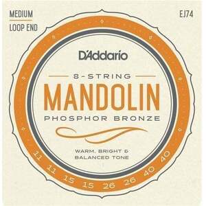 D'Addario EJ74 Struny pre mandolínu vyobraziť