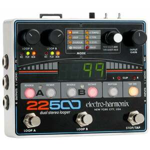 Electro Harmonix 22500 Dual Stereo Looper Gitarový efekt vyobraziť