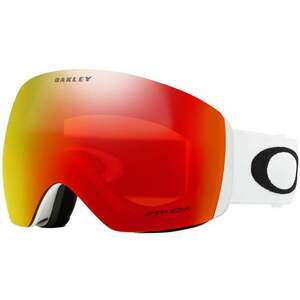 Oakley Flight Deck 705035 Matte White/Prizm Torch Lyžiarske okuliare vyobraziť