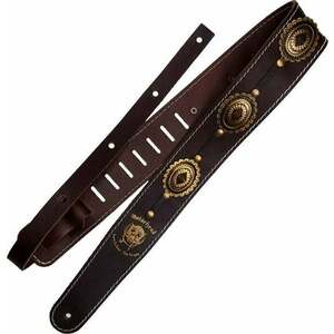 Richter Motörhead Concho Strap Gitarový pás Brown/ Old Gold vyobraziť