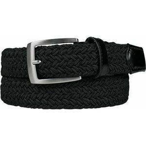 Alberto Basic Braided Mens Black 100 cm Opasok vyobraziť