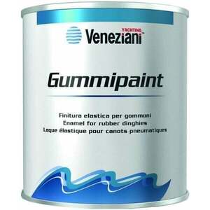 Veneziani Gummipaint Black 500 ml Farebný lak pre loď vyobraziť