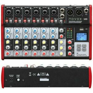 Novox M8 MK II Analógový mixpult vyobraziť