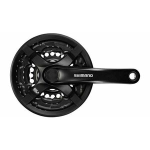 Shimano FC-TY501 170 mm 24T-34T-42T Štvorhran Nitovaný Kľuky vyobraziť