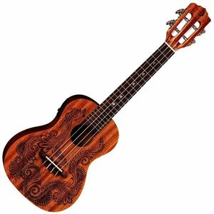 Luna Henna Dragon Mahogany Koncertné ukulele vyobraziť