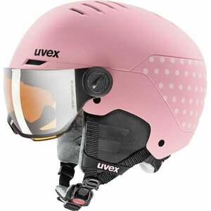 UVEX Rocket Junior Visor Pink Confetti 51-55 cm Lyžiarska prilba vyobraziť