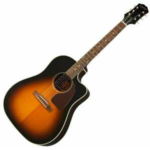 Epiphone J-45 EC Studio Vintage Sunburst Elektroakustická gitara Dreadnought vyobraziť