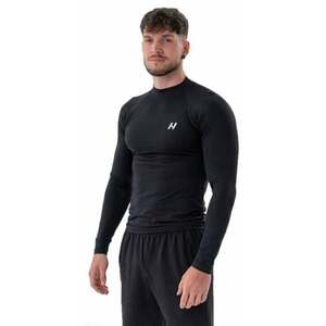 Nebbia Functional with Long Sleeves Active Black L Fitness tričko vyobraziť