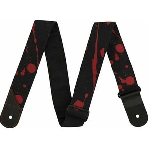 Jackson Splatter Strap Gitarový pás Black/Red vyobraziť