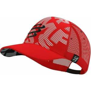 Compressport Trucker Red/White Šiltovka vyobraziť