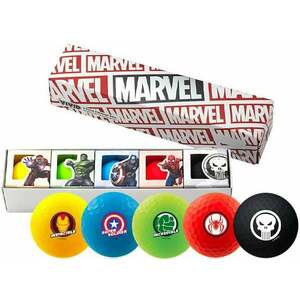 Volvik Vivid Marvel 2.0 5 Pack Marvel Golfové lopty vyobraziť