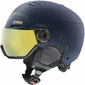 UVEX Wanted Visor WE Polar Sparkle/Gold 54-58 cm Lyžiarska prilba vyobraziť