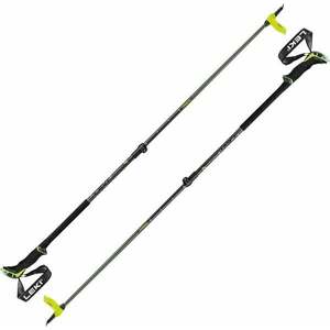 Leki Guide Lite 2 Carbon Dark Anthracite/Neonyellow/Black 105 - 150 cm Turistické palice vyobraziť