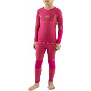 Viking Riko Kids Set Base Layer Fuchsia 140 Termoprádlo vyobraziť