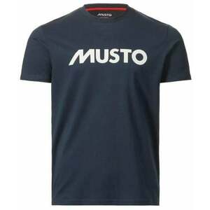 Musto Logo Tričko s krátkym rukávom Navy M vyobraziť