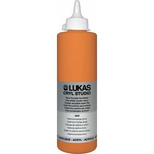 Lukas Cryl Studio Plastic Bottle Akrylová farba Cadmium Orange Hue 500 ml 1 ks vyobraziť