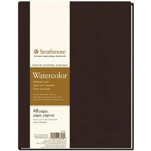 Strathmore Serie 400 Cold Press Watercolour Hardbound Book Skicár 28 x 22 cm 300 g vyobraziť