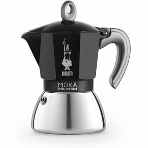 BIALETTI MOKA INDUCTION CIERNA 4 SALKY vyobraziť