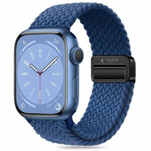 Tech-Protect Nylon Mag remienok na Apple Watch 42/44/45/49mm, montego blue vyobraziť