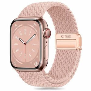 Tech-Protect Nylon Mag remienok na Apple Watch 42/44/45/49mm, dusty rose vyobraziť