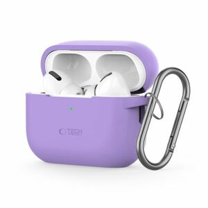 Tech-Protect Silicone Hook puzdro na Apple AirPods Pro 1 / 2, fialové vyobraziť